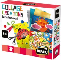 Headu Montessori kollázskészítő kreatív fejlesztő készlet