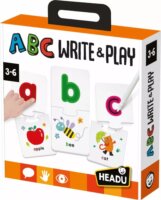 Headu Betűtanító fejlesztő játék kirakóval és táblafilccel - Angol