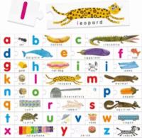 Headu Taktilis ábécé betűtanító fejlesztő játék - Angol