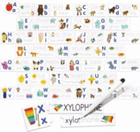 Headu 97 darabos Írni és olvasni tanulok fejlesztő készlet - Angol