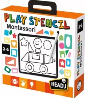 Headu 76+ darabos Montessori sablonkészlet kreatív alkotásokhoz