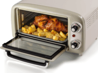 Ariete 3919/03 Vintage Elektromos mini sütő 10L 800 Watt - Bézs