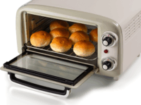 Ariete 3919/03 Vintage Elektromos mini sütő 10L 800 Watt - Bézs