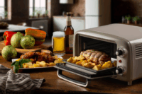 Ariete 3919/03 Vintage Elektromos mini sütő 10L 800 Watt - Bézs