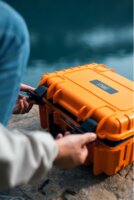 B&W Outdoor Case PP.117 DJI Flip Drón Bőrönd - Narancssárga