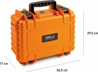 B&W Outdoor Case PP.117 DJI Flip Drón Bőrönd - Narancssárga