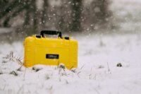 B&W Outdoor Case PP.117 DJI Flip Drón Bőrönd - Sárga