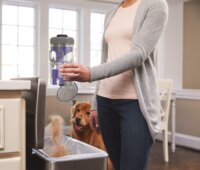 Black & Decker BHFEV1825CP-QW Porzsák Nélküli álló / kézi porszívó 45W - Ezüst / Lila