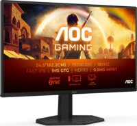 AOC 24,5" 25G42E 16:9 FullHD IPS LED Gaming Monitor - Fekete
