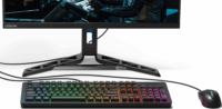 Lenovo Legion KM310 RGB Vezetékes Gaming Billentyűzet és Egér US - Fekete