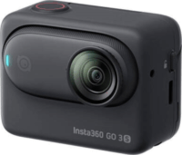 Insta360 GO 3S Wifi sportkamera 4K 24-50fps - Fekete