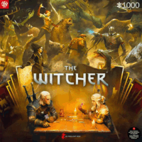Good Loot Gaming Puzzle The Witcher Playing Gwent 1000 darabos puzzle