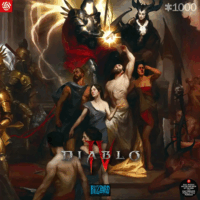 Good Loot Gaming Puzzle Diablo IV Birth of Nephalem 1000 darabos puzzle