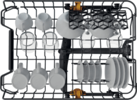 Whirlpool WH3UC10BS7A0X Szabadonálló mosogatógép 45cm 10 teríték - Inox