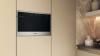 Whirlpool WMN464BX Beépíthető Mikrohullámú sütő 22L 750W - Inox