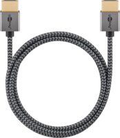 Goobay 75758 Slim Ultra High Speed HDMI - HDMI 2.1 kábel 2m - Ezüst