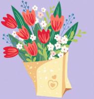 Ravensburger CreArt Festő készlet - Tulipáncsokor