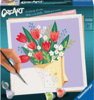 Ravensburger CreArt Festő készlet - Tulipáncsokor