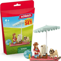 Schleich 42751 Horse Club Kirándulás a tóhoz figura szett
