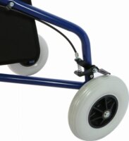 Rehafund Barcelona 3 kerekű rollátor kosárral és táskával Max 110kg - Kék