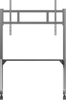 Techly ICA-TR53LB 65"-100" LCD TV / Monitor gurulós padló tartó állvány - Fekete