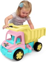 Wader Giant 55cm Billenős kocsi - Rózsaszín/Sárga