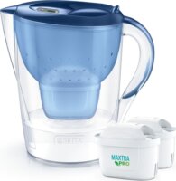 Brita Marella XL Vízszűrő kancsó 3,5L kék + 2db MAXTRA PRO All-in-1 filter