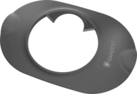 Gardena 16021-20 AquaPrecise süllyesztő doboz - Fekete