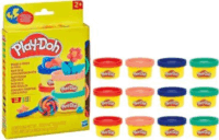 Hasbro Play-Doh Apró gyurmák 340g - Vegyes színek (12db/csomag)