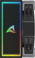 Sharkoon A40 PWM RGB Univerzális CPU Hűtő - Fekete