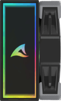Sharkoon A50 PWM RGB Univerzális CPU Hűtő - Fekete