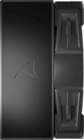 Sharkoon A50 PWM Univerzális CPU Hűtő - Fekete