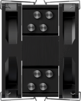 ID-Cooling SE-214-XT PLUS PWM Univerzális CPU Hűtő - Fekete