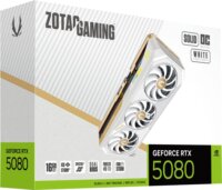 Zotac GeForce RTX 5080 16GB GDDR7 Gaming Solid OC White Edition Videókártya