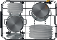 Whirlpool WH6PC11BS7A0 Beépíthető mosogatógép 45cm 11 teríték - Inox