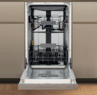 Whirlpool WH6PC11BS7A0 Beépíthető mosogatógép 45cm 11 teríték - Inox