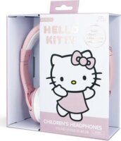 OTL HK1184 Hello Kitty Vezetékes Gyerek Fejhallgató - Rózsaszín mintás