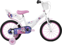 Huffy Disney Minnie 21994W Gyermek kerékpár 16" - Fehér mintás