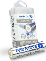EverActive 18650 Újratölthető Li-ion ceruzaelem microUSB 2600mAh 3.7V (1db/csomag)