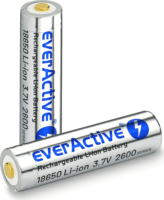 EverActive 18650 Újratölthető Li-ion ceruzaelem microUSB 2600mAh 3.7V (1db/csomag)