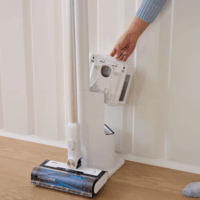 Shark BU3521EU Cordeless Pro Porzsák nélküli álló / kézi porszívó Auto Empty dokkolóval 21.6V - Fehér