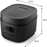 Philips HD3080/80 3000 Series Mini rizsfőző 1,8L - Fekete