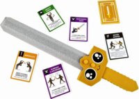 Csapkodjuk egymást szivacskardokkal Társasjáték