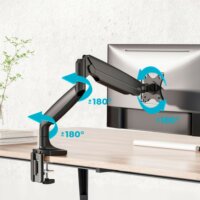 Advance ADV-ARM1XL Ergomount Xtrem 17"-45" TV / Monitor asztali tartó kar - Fekete