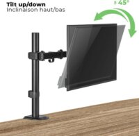 Advance ADV-ARM11F XtendMounts Single 17"-32" TV / Monitor asztali tartó kar - Fekete