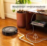 iRobot Roomba Combo j5 Smart Robotporszívó felmosó funkcióval - Fekete