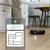 iRobot Roomba Combo j5 Smart Robotporszívó felmosó funkcióval - Fekete