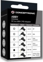 Conceptronic ABBY15PC05 USB Type-C / Lenovo Slim Tip Laptop töltőfej adapter