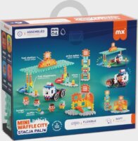 Marioinex Mini Waffle 148 darabos Benzinkút építő készlet