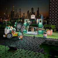 Marionex Mini Waffle 148 darabos Bankrablós építő készlet